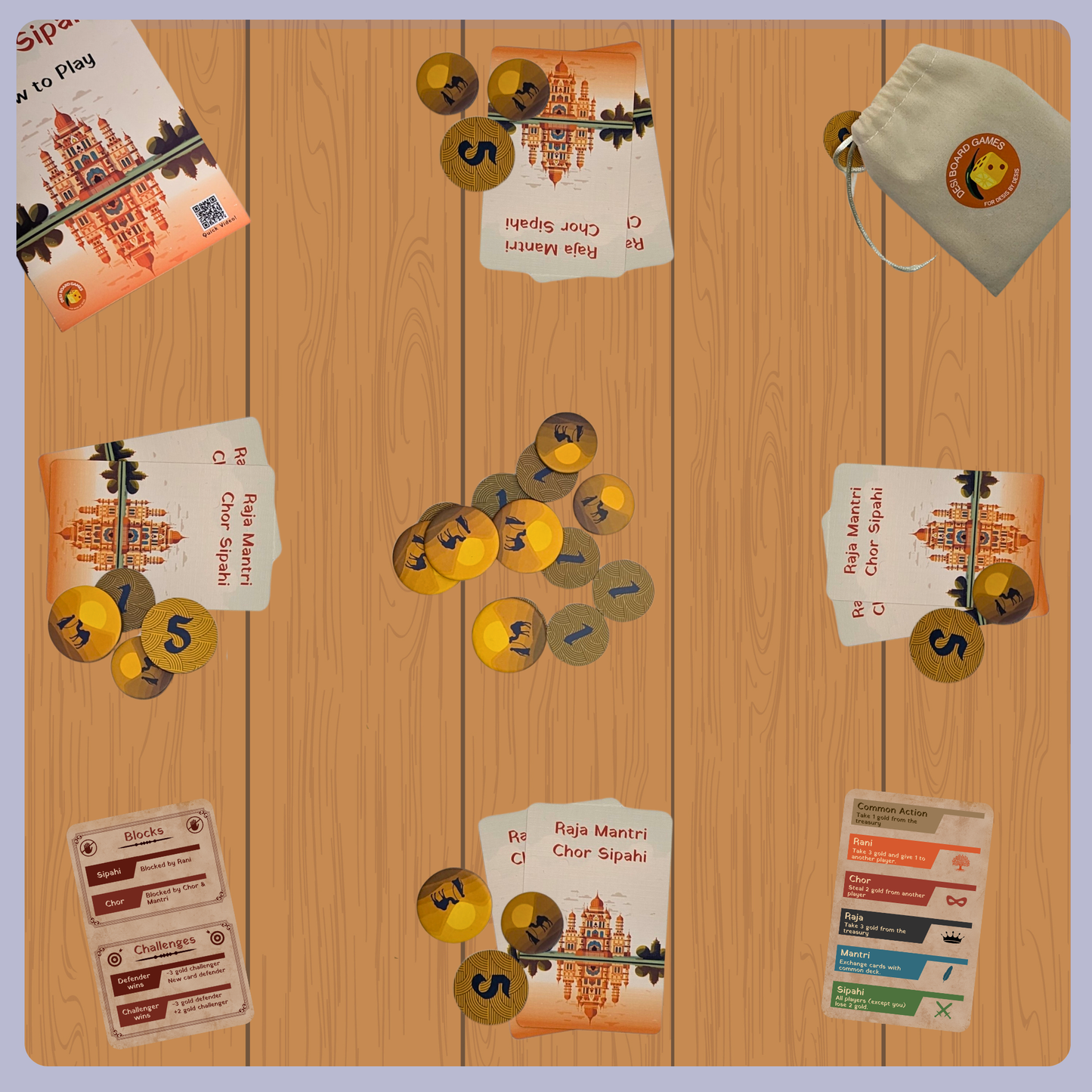 Raja Mantri Chor Sipahi